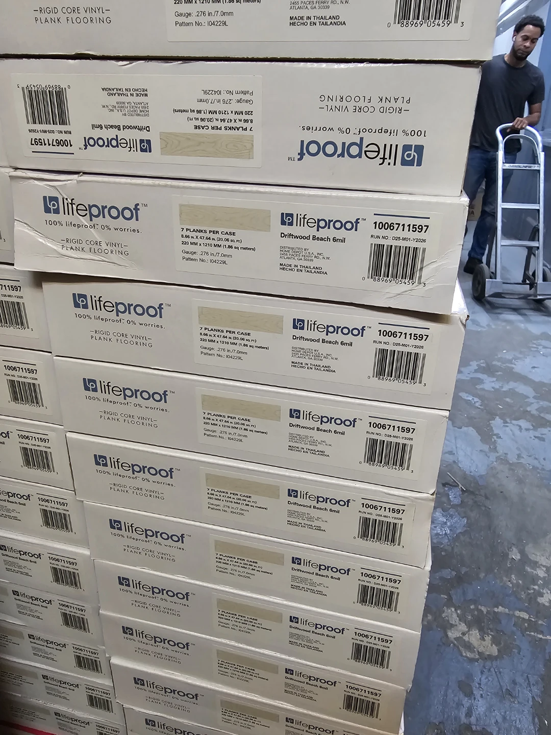 Lifeproof Driftwood Beach 6 MIL Flooring