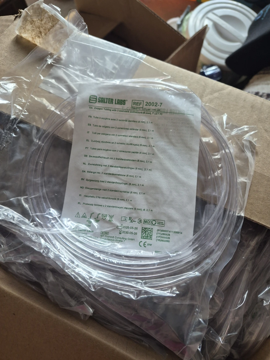 Salter Labs Oxygen Tubing + supplies - photo 3