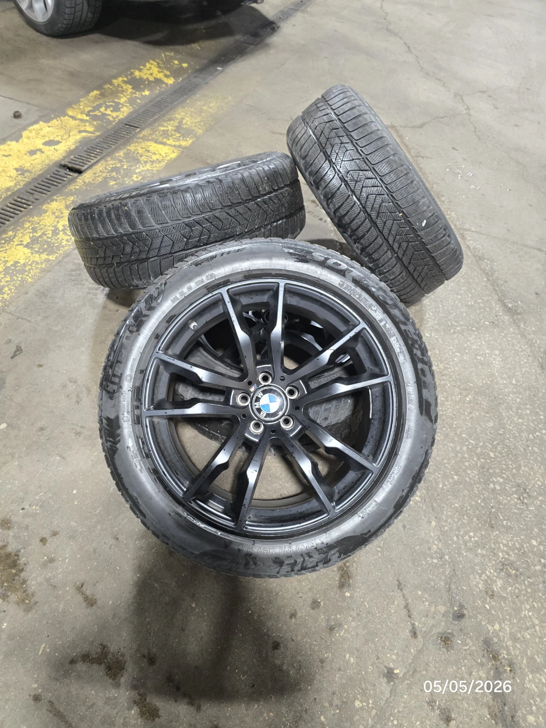 BMW Alloy Wheels and Winter Tires Set - photo 2