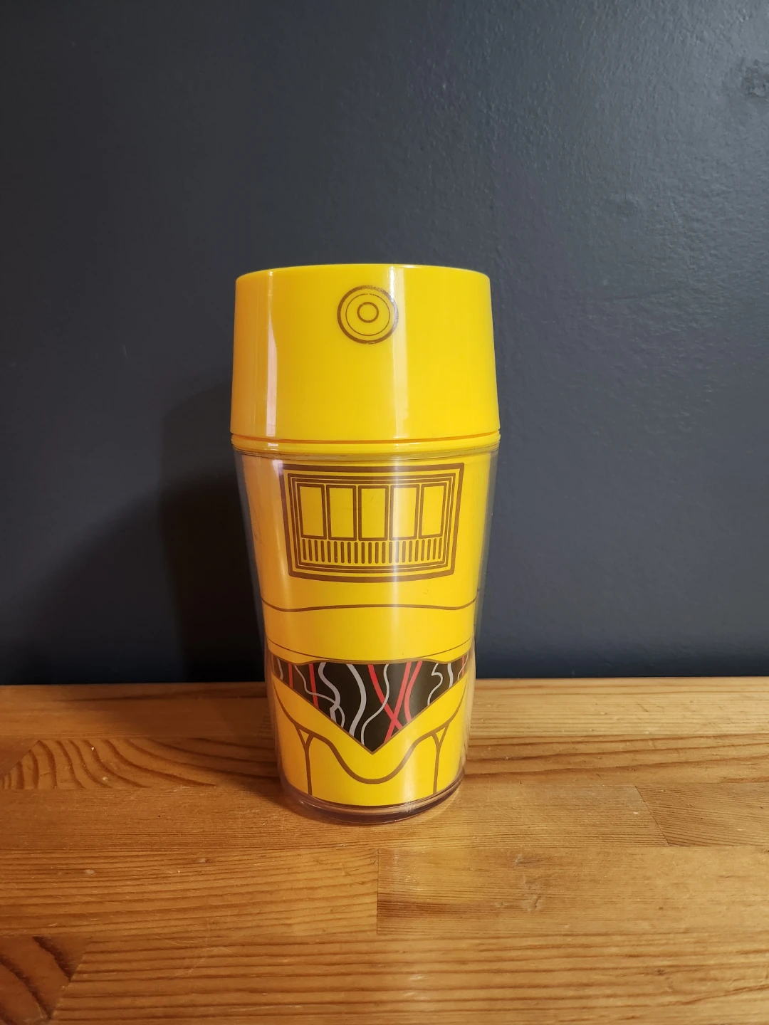 Star Wars C-3PO Plastic Tumbler with Lid - photo 2