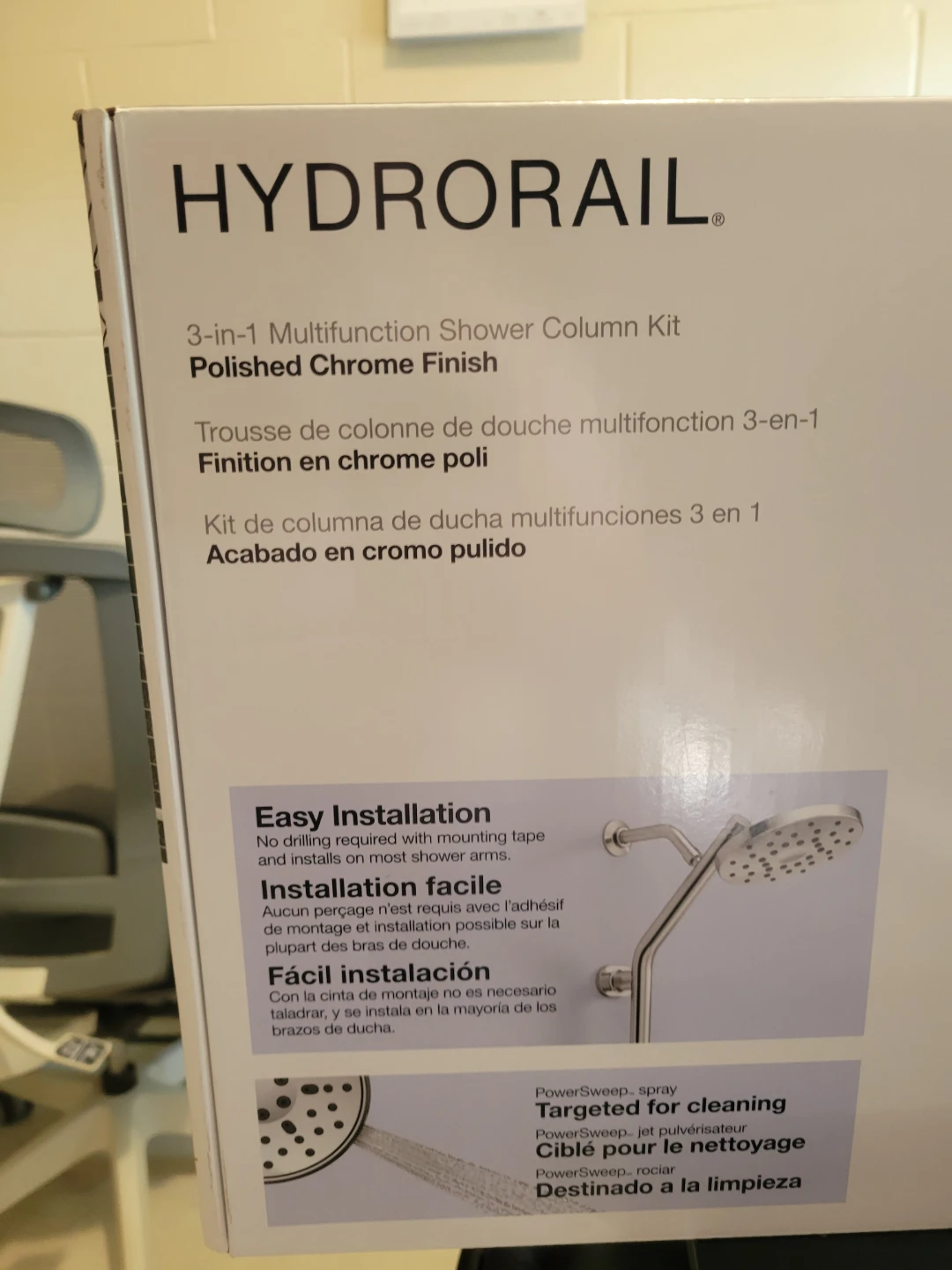 Kohler Hydrorail 3-in-1 Shower Column - photo 3