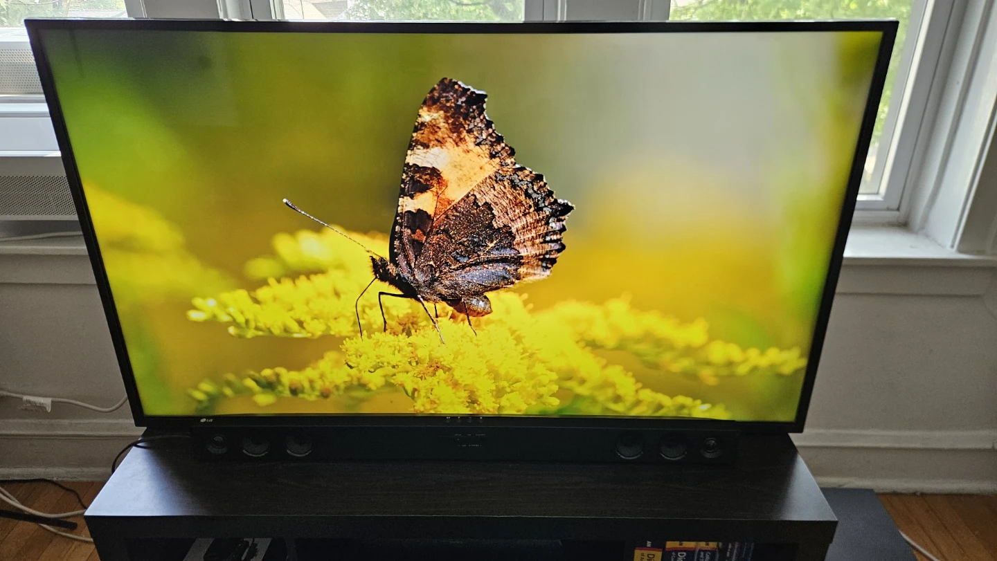 LG 55" 4K Smart TV + Soundbar + Subwoofer – Complete Setup