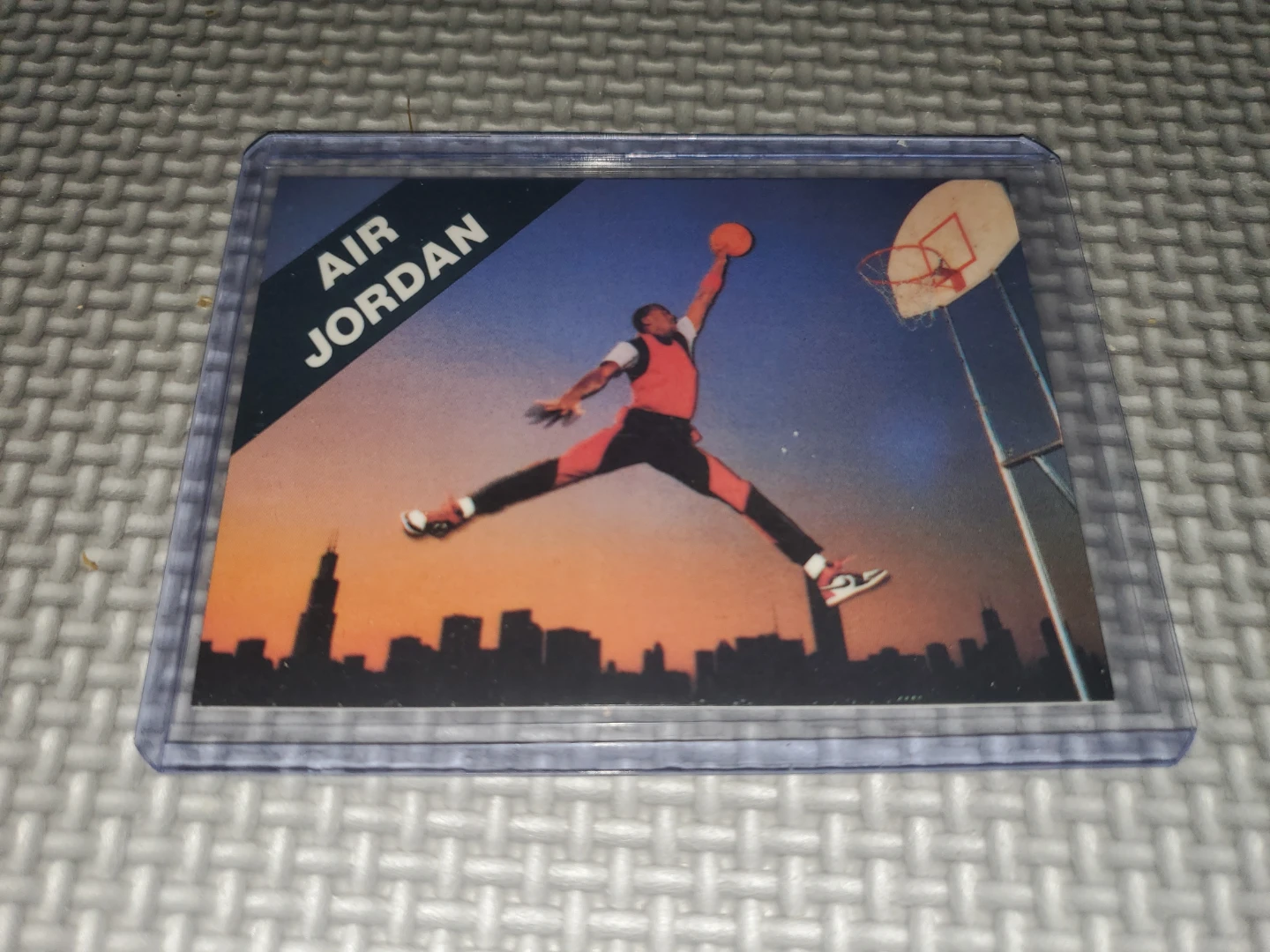 1990 Nike Air Jordan Jumpman Promo Card