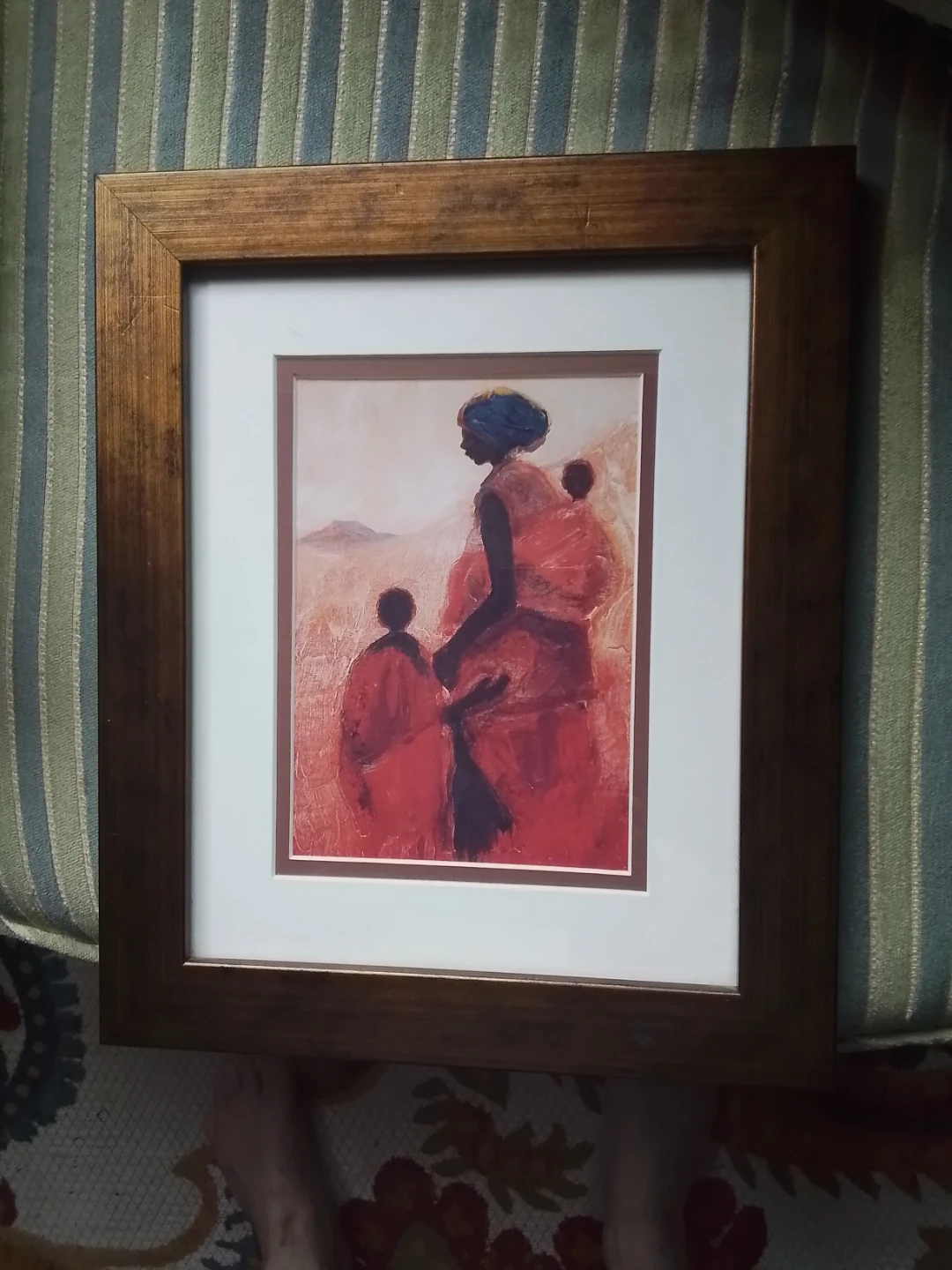 Vintage Tony Hudson Framed Art Print