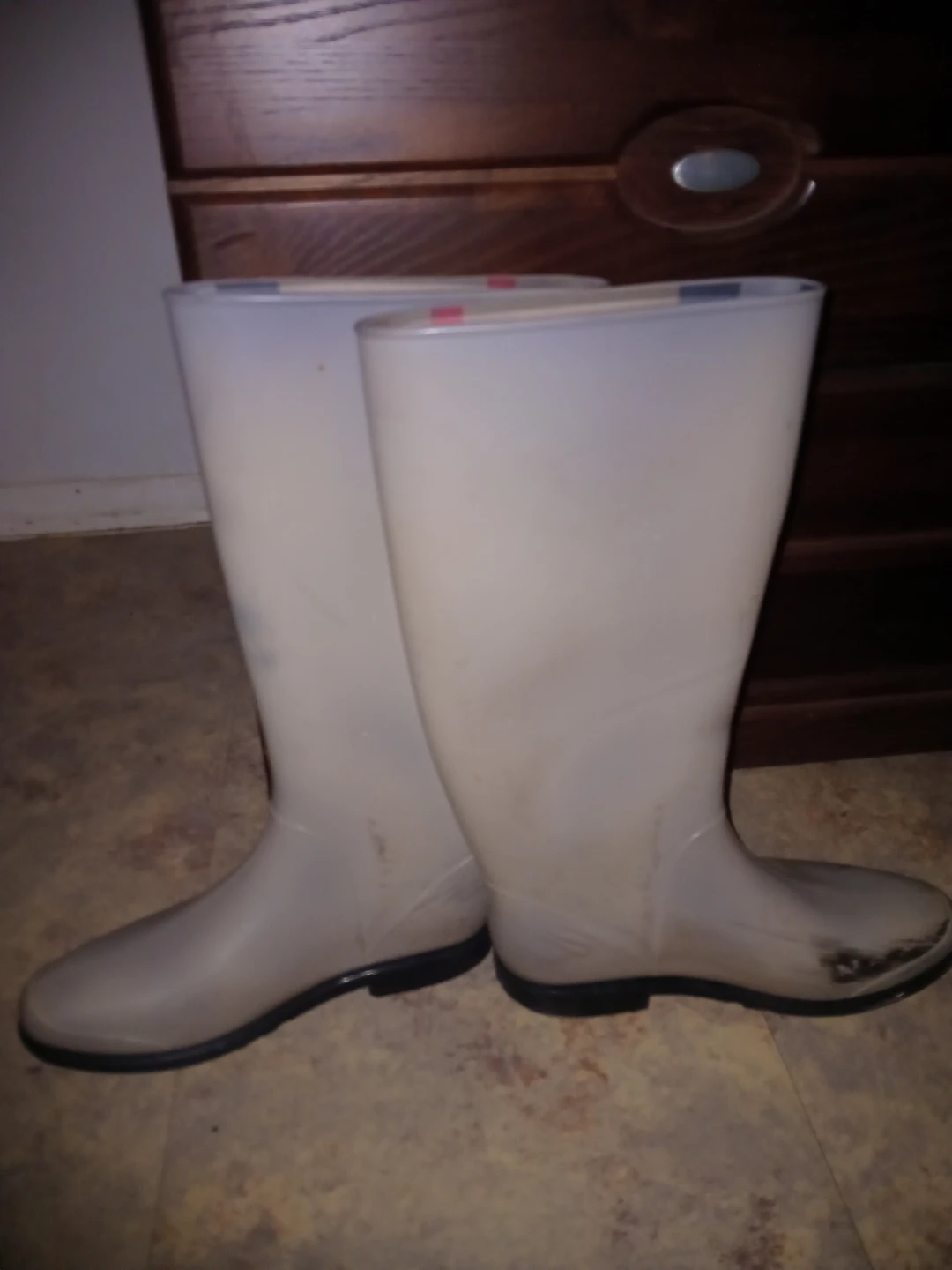 Burberry Rubber Rain Boots - 4 - photo 3