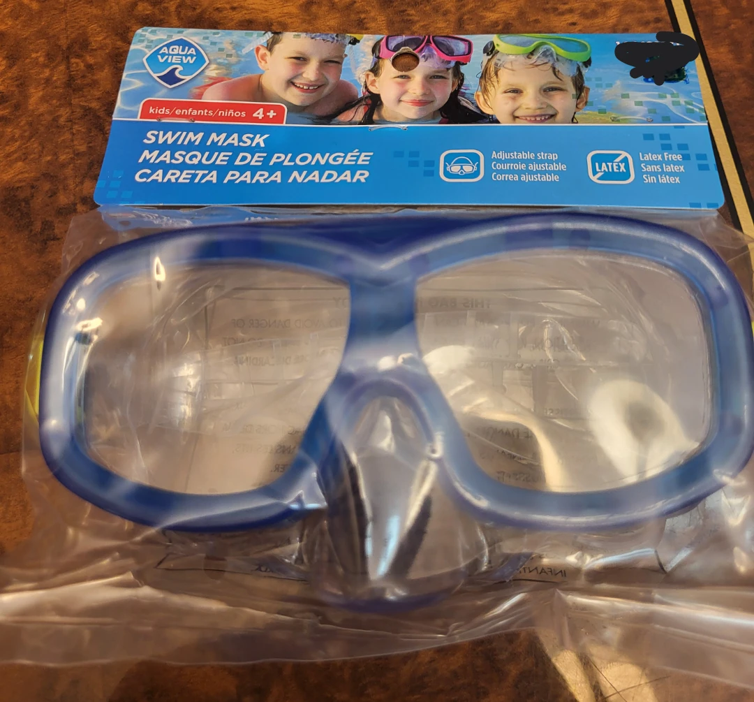 Aqua View Kids Swim Mask
