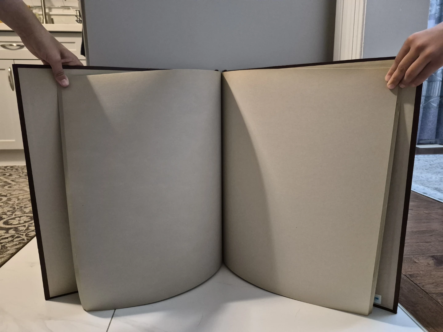 Vintage Grand & Toy 20" Oversized Sketchbook / Scrapbook - photo 4