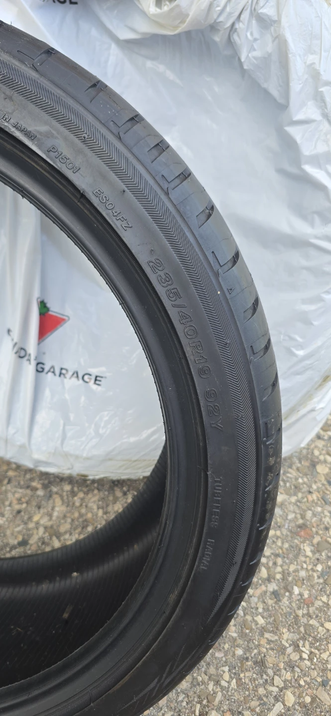 Two Bridgestone Potenza 235 40 19. Brand new - photo 4
