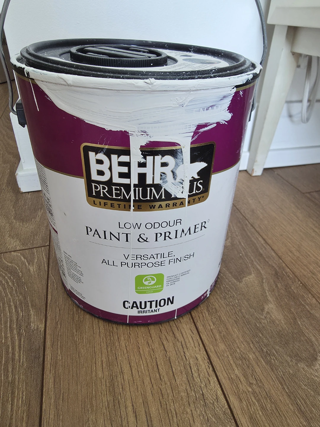 BEHR Paint & Primer - White