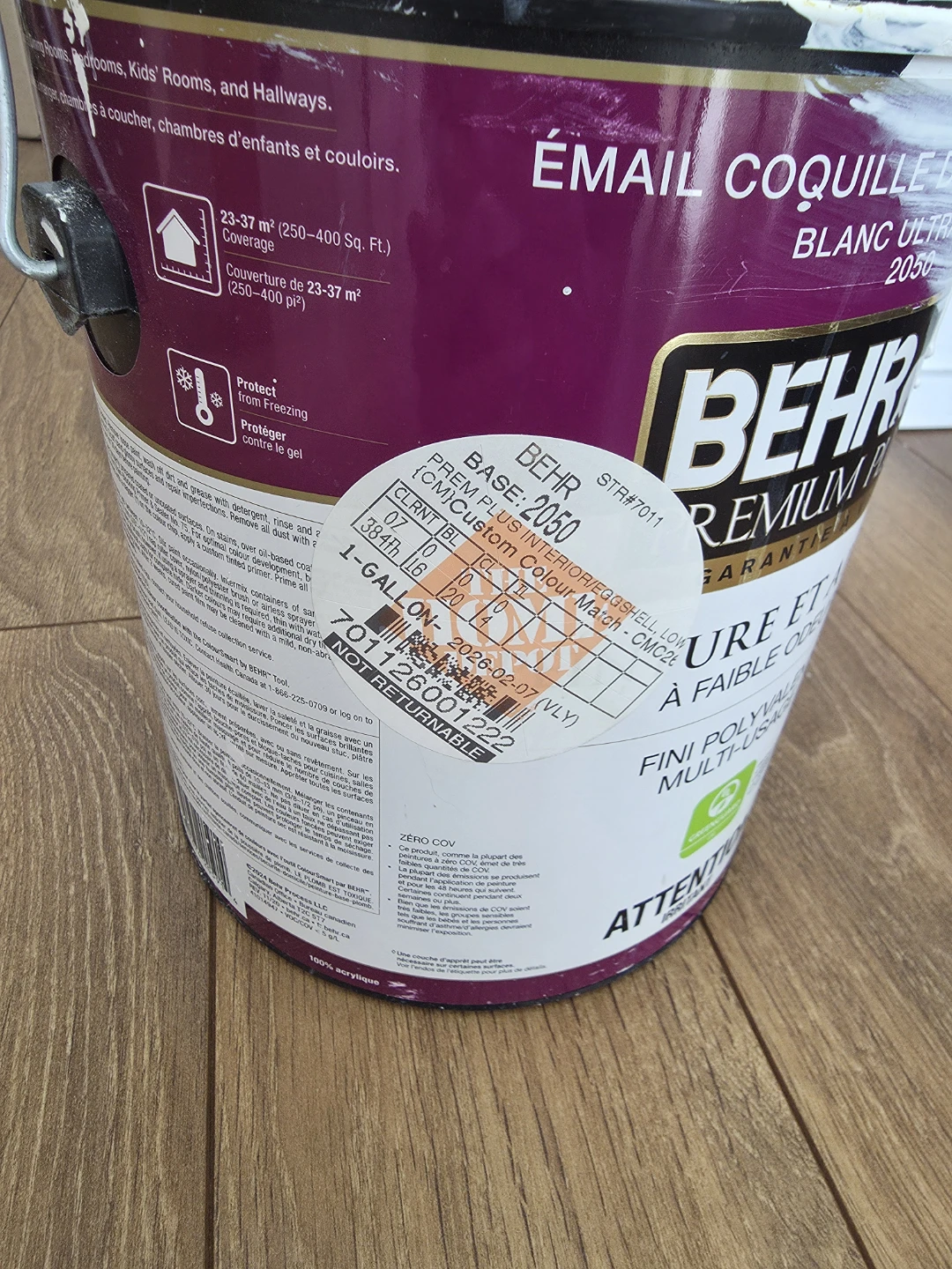 BEHR Paint & Primer - White - photo 2