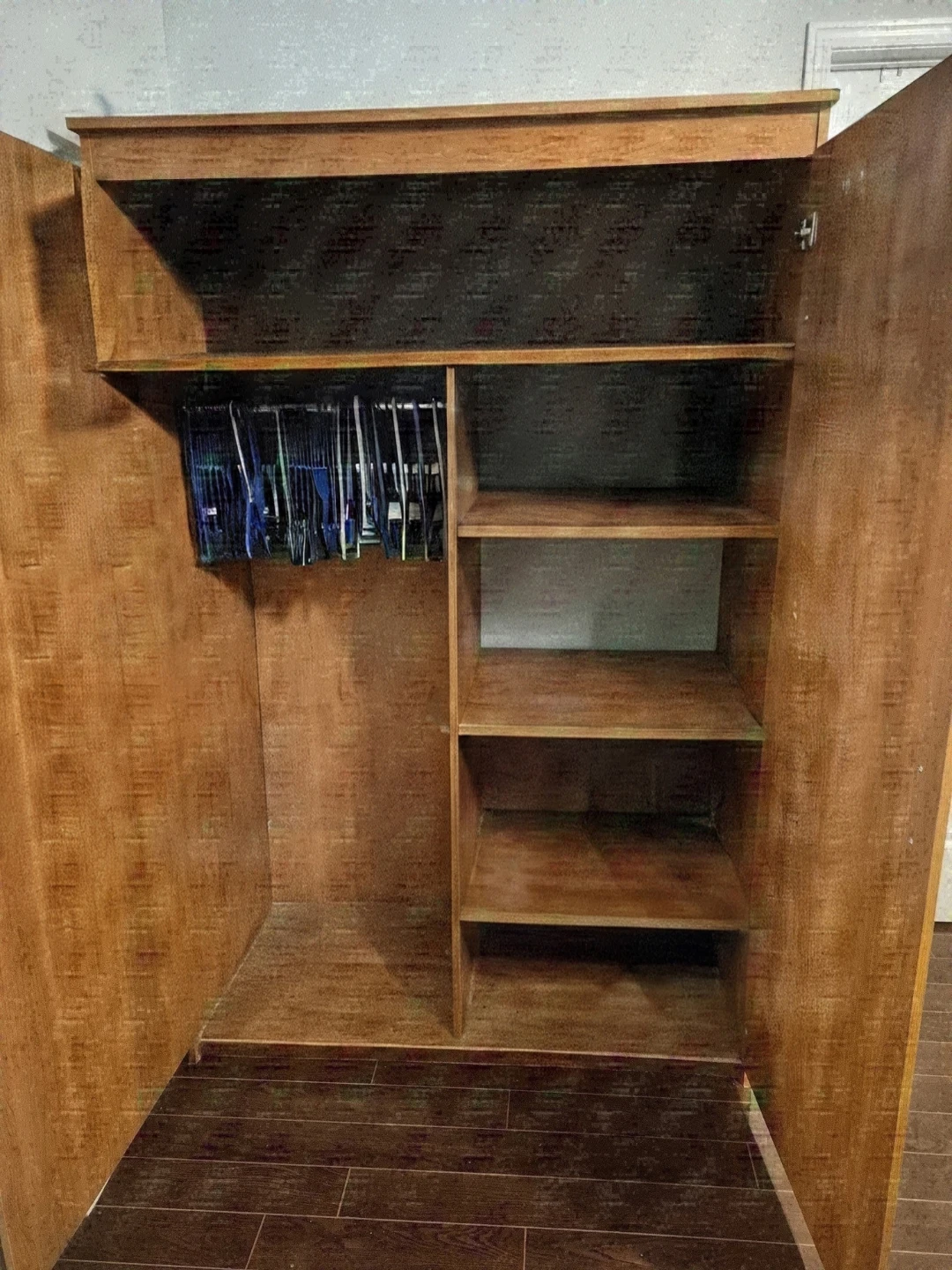 Wooden Wardrobe Closet Armoire - photo 2