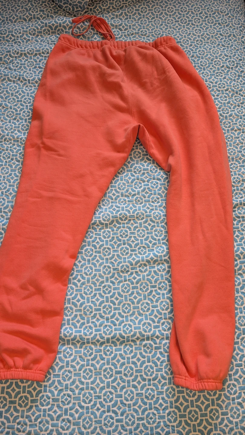 ESSENTIALS Fear of God Sweatpants - Orange - L - photo 2