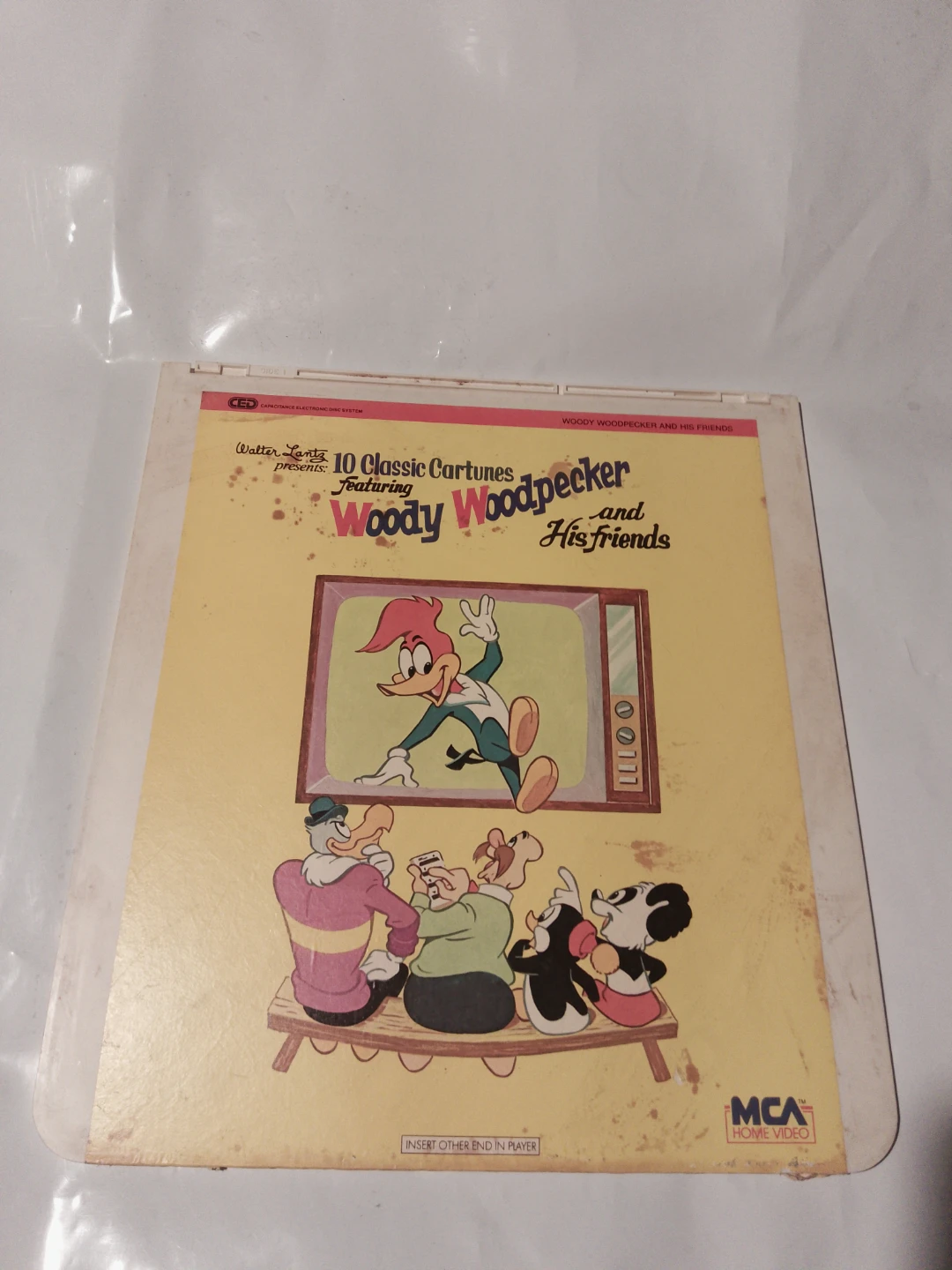 Woody Woodpecker 10 Classic Cartunes movie dics