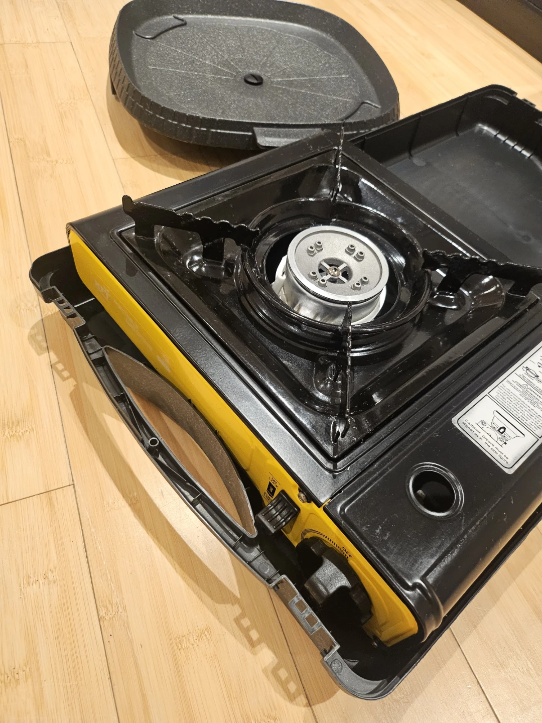 Portable Propane Stove with Grill Pan