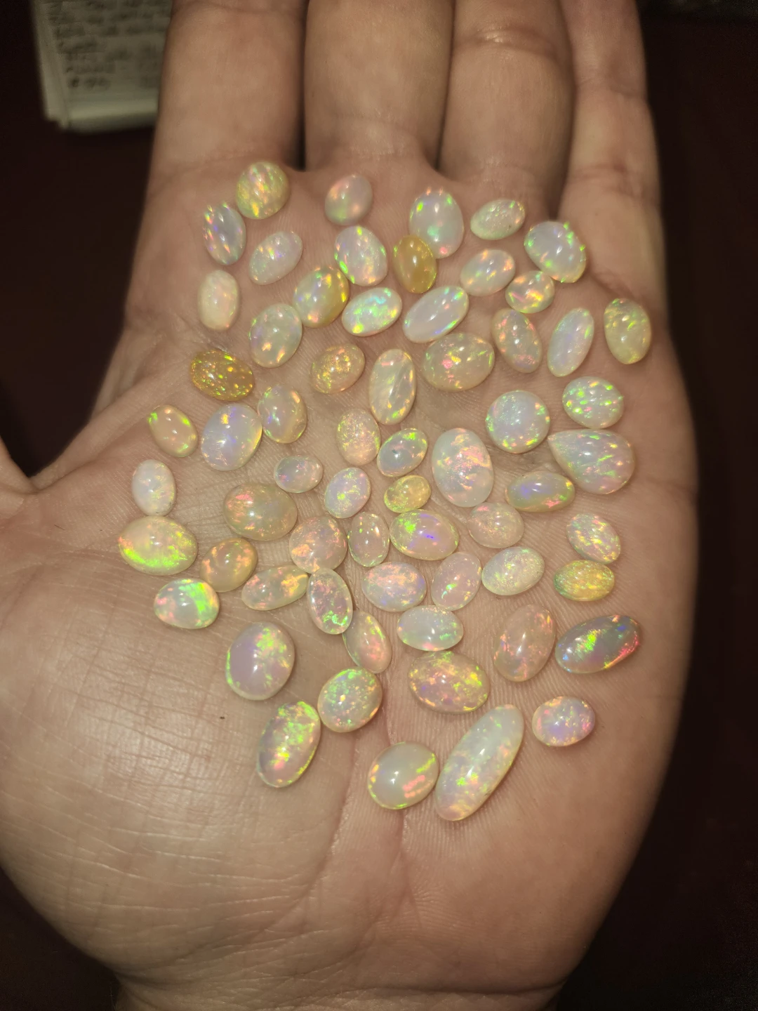 Natural Ethiopian opal gemstones - photo 3