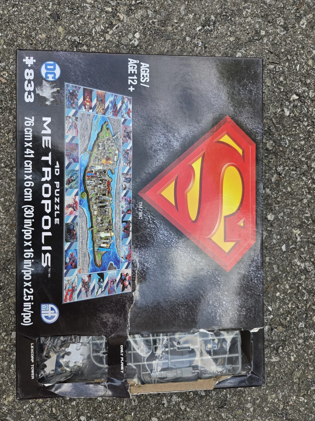 Superman Metropolis 4D Puzzle - photo 2