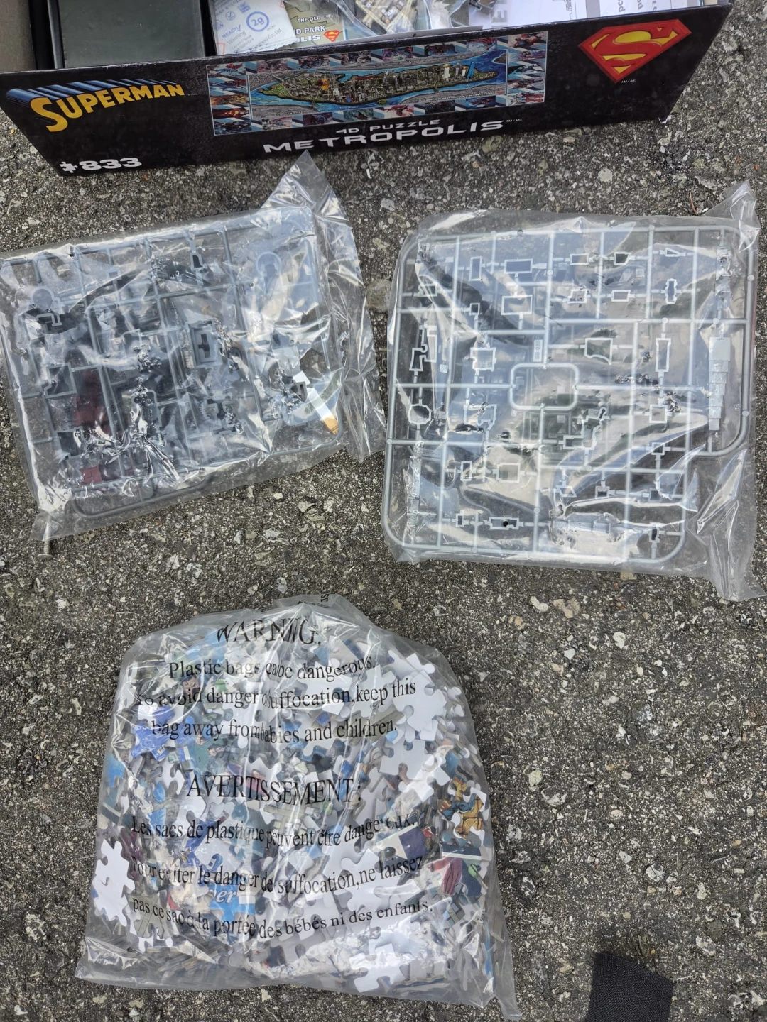 Superman Metropolis 4D Puzzle - photo 3