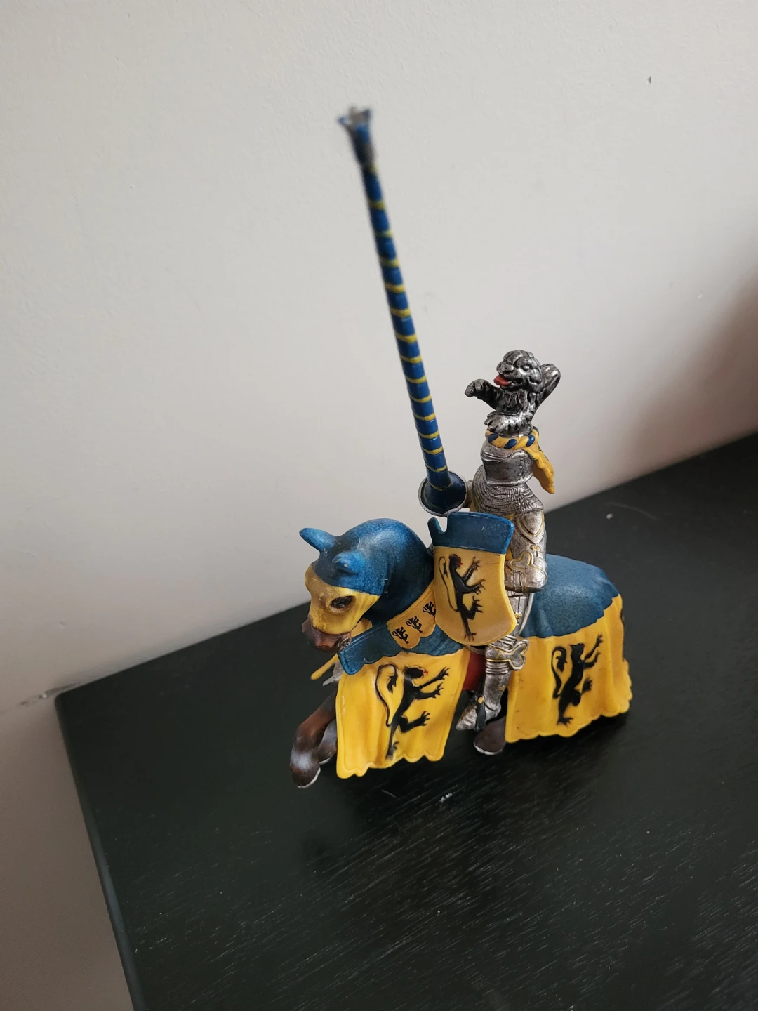 Knight on Horseback Toy Figure