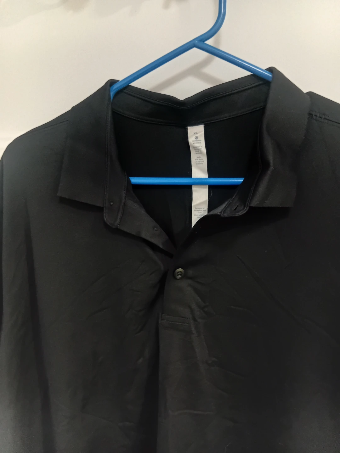 Lululemon polo noir XL - photo 2