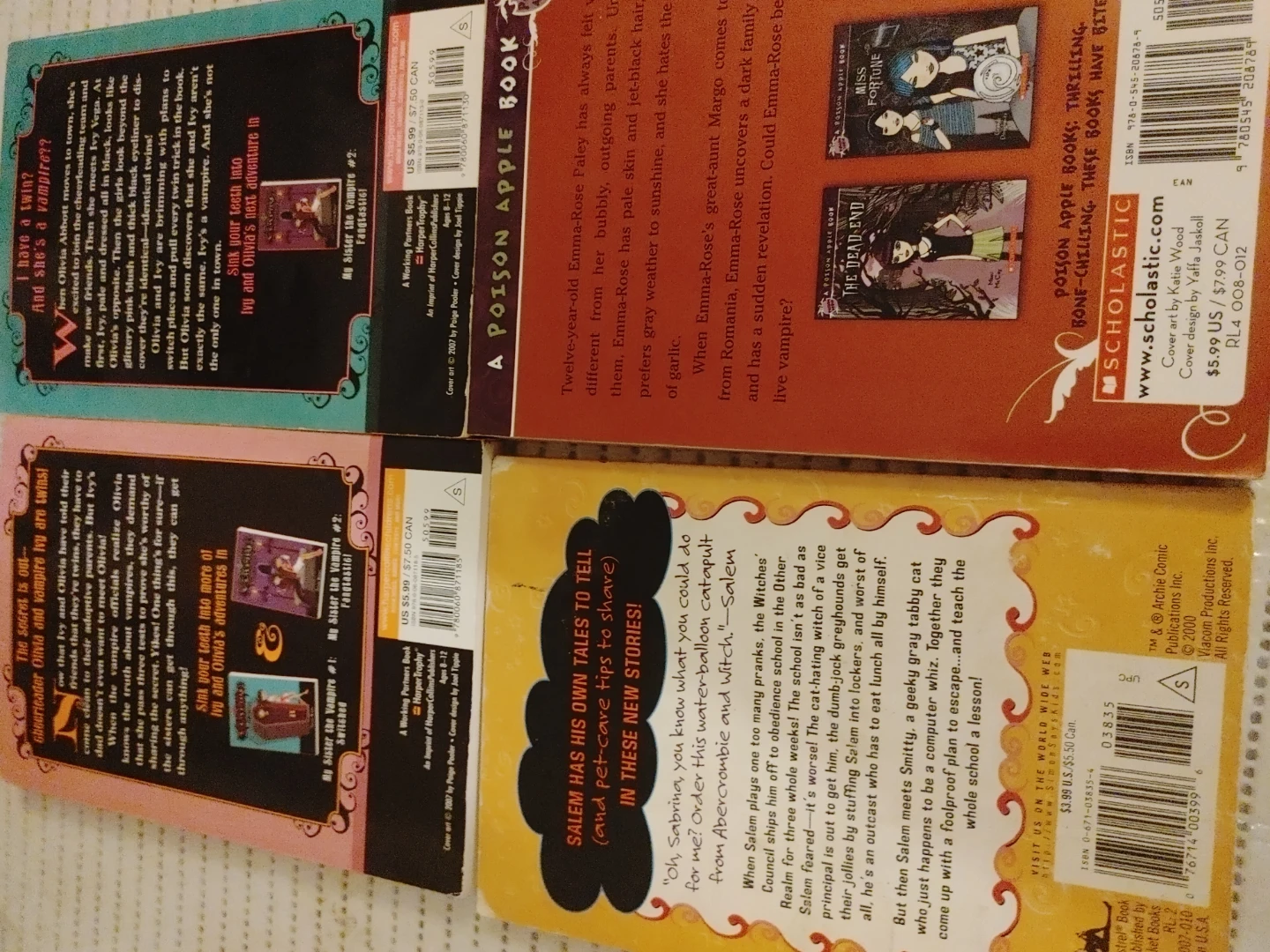 Set of 4 Young Adult Vampire Books - photo 2