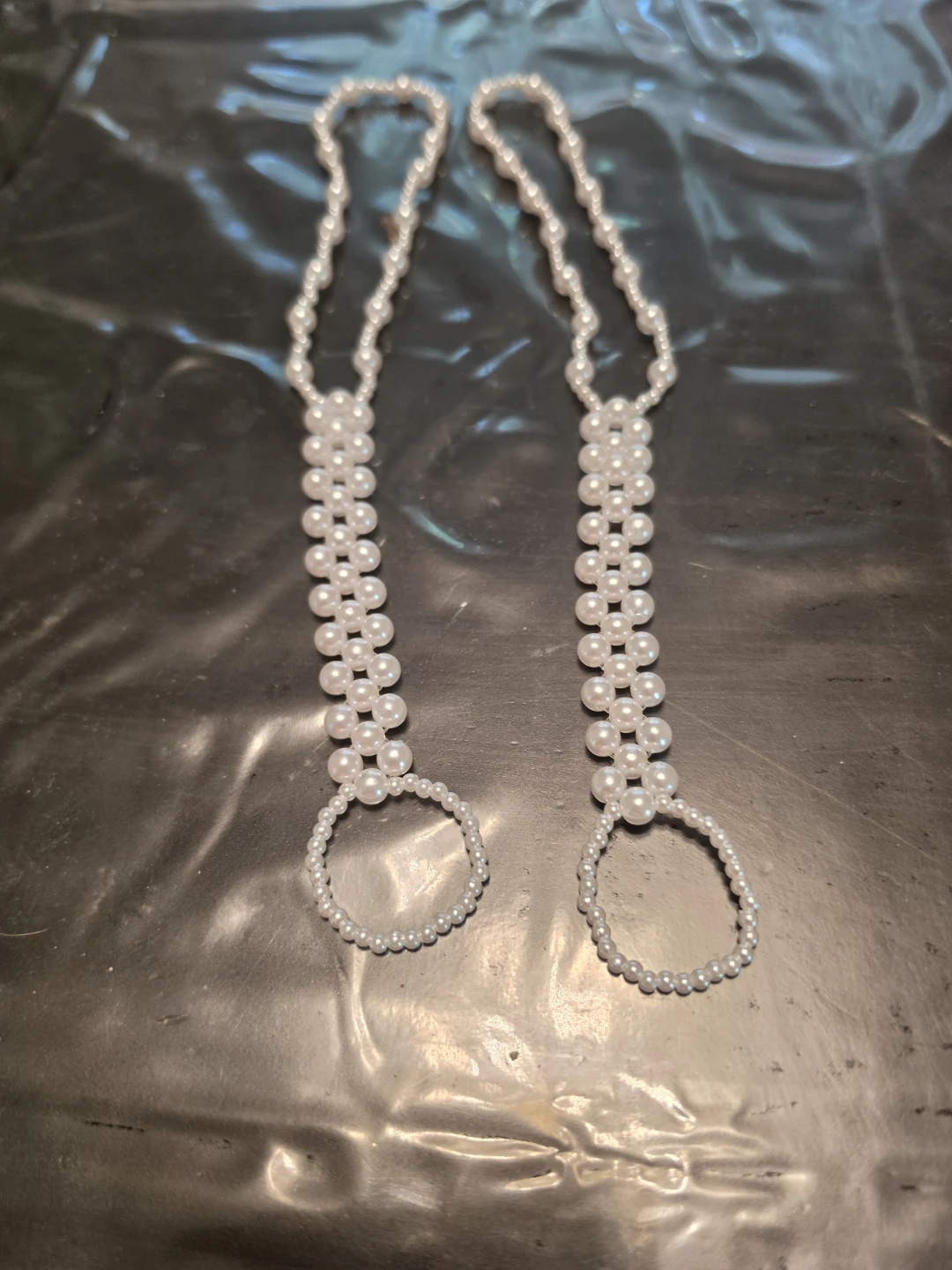 Fashion Jewelry Rhinestone Slave Bracelet Foot Chain Ring - photo 2