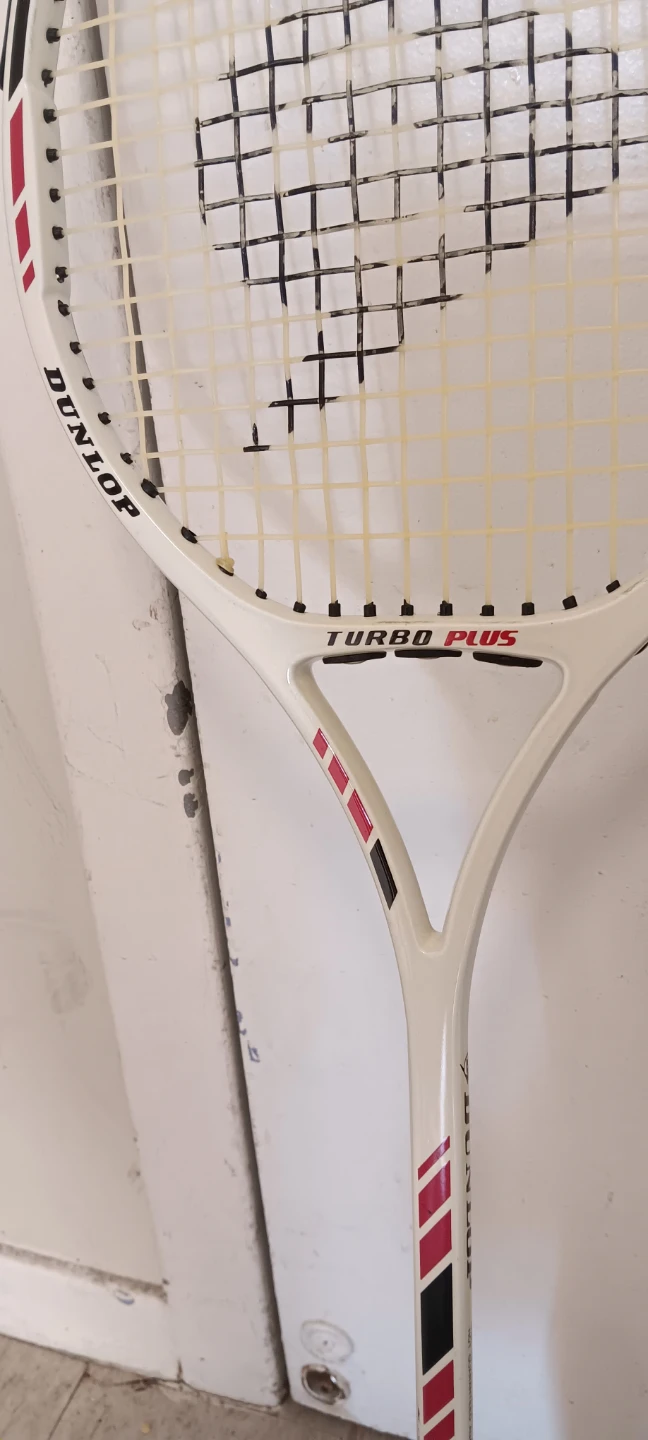 Dunlop Turbo Plus Squash Racquet with Cover - photo 2