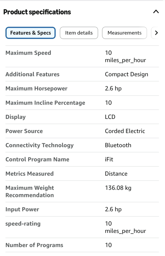 NordicTrack T Series 5 Treadmill - photo 5