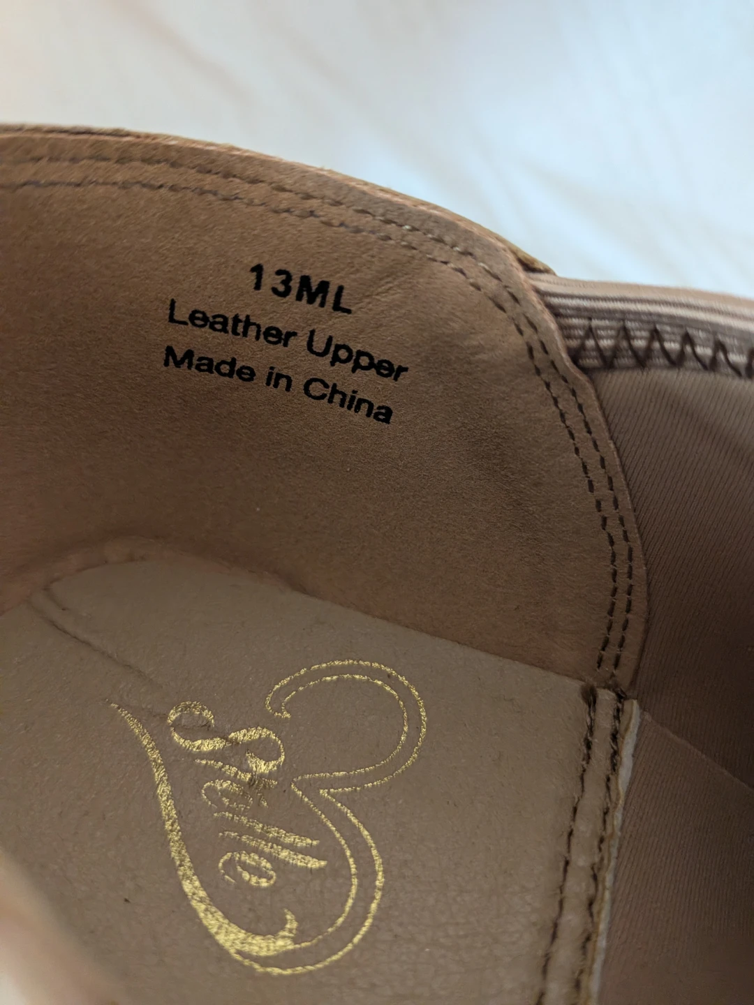 STELLE Girls Tan Leather Jazz Shoes Size 133 - photo 5