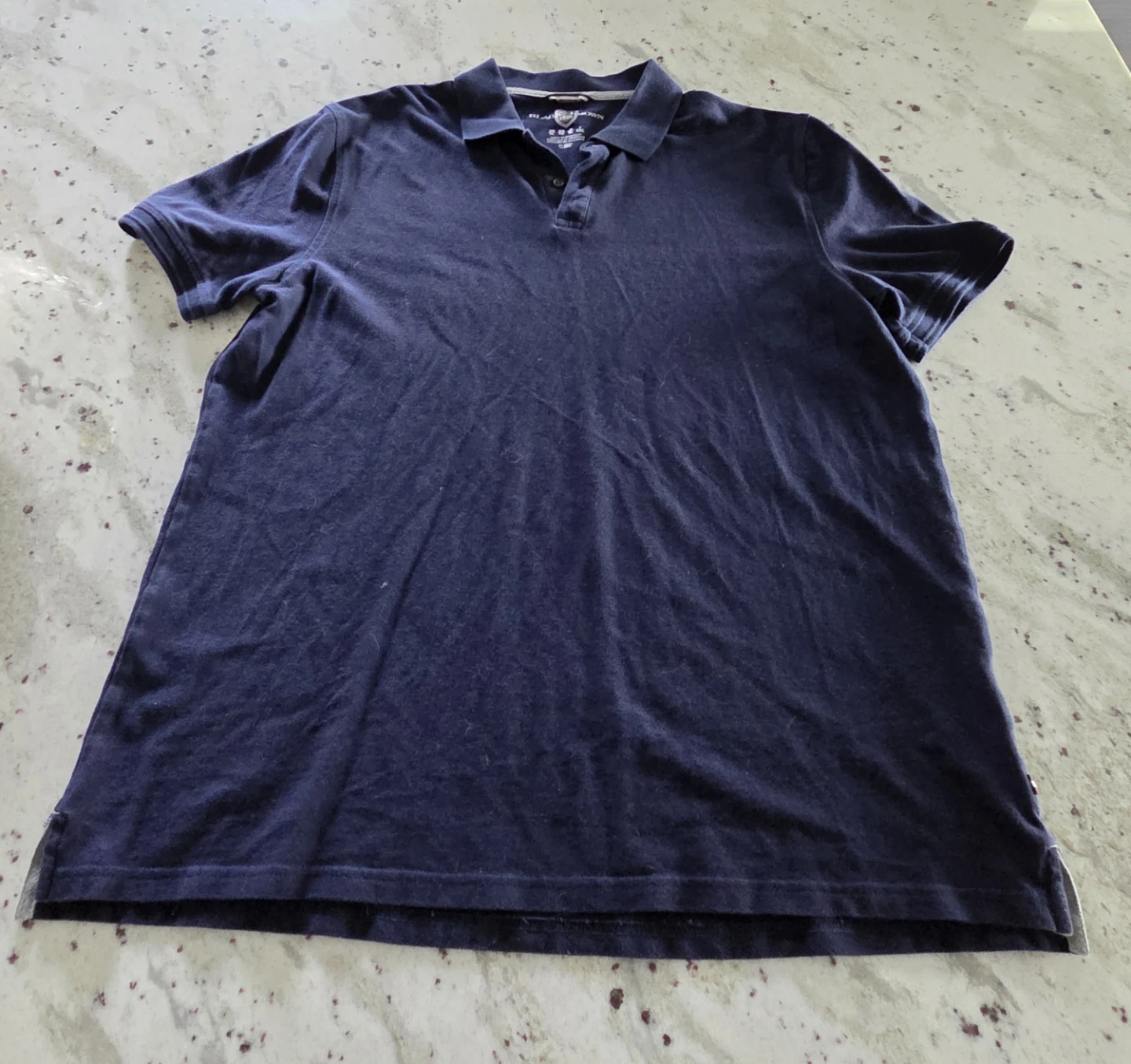 Black and Brown Polo Shirt