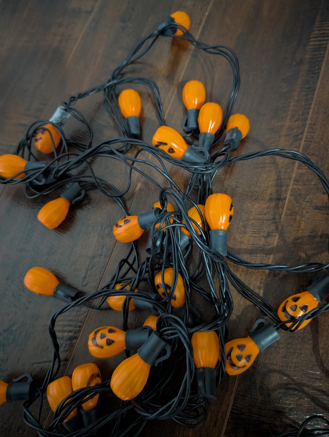 Halloween Jack-o-lantern String Lights - photo 2