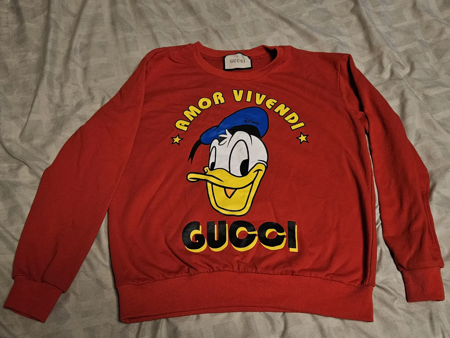 Gucci Donald Duck Sweater