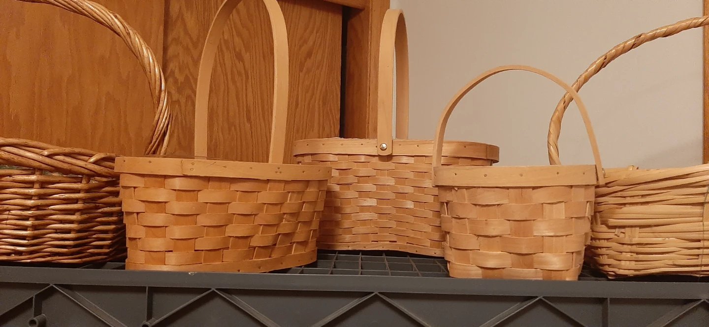 Woven baskets. Great for Crafters. $5. each - photo 5