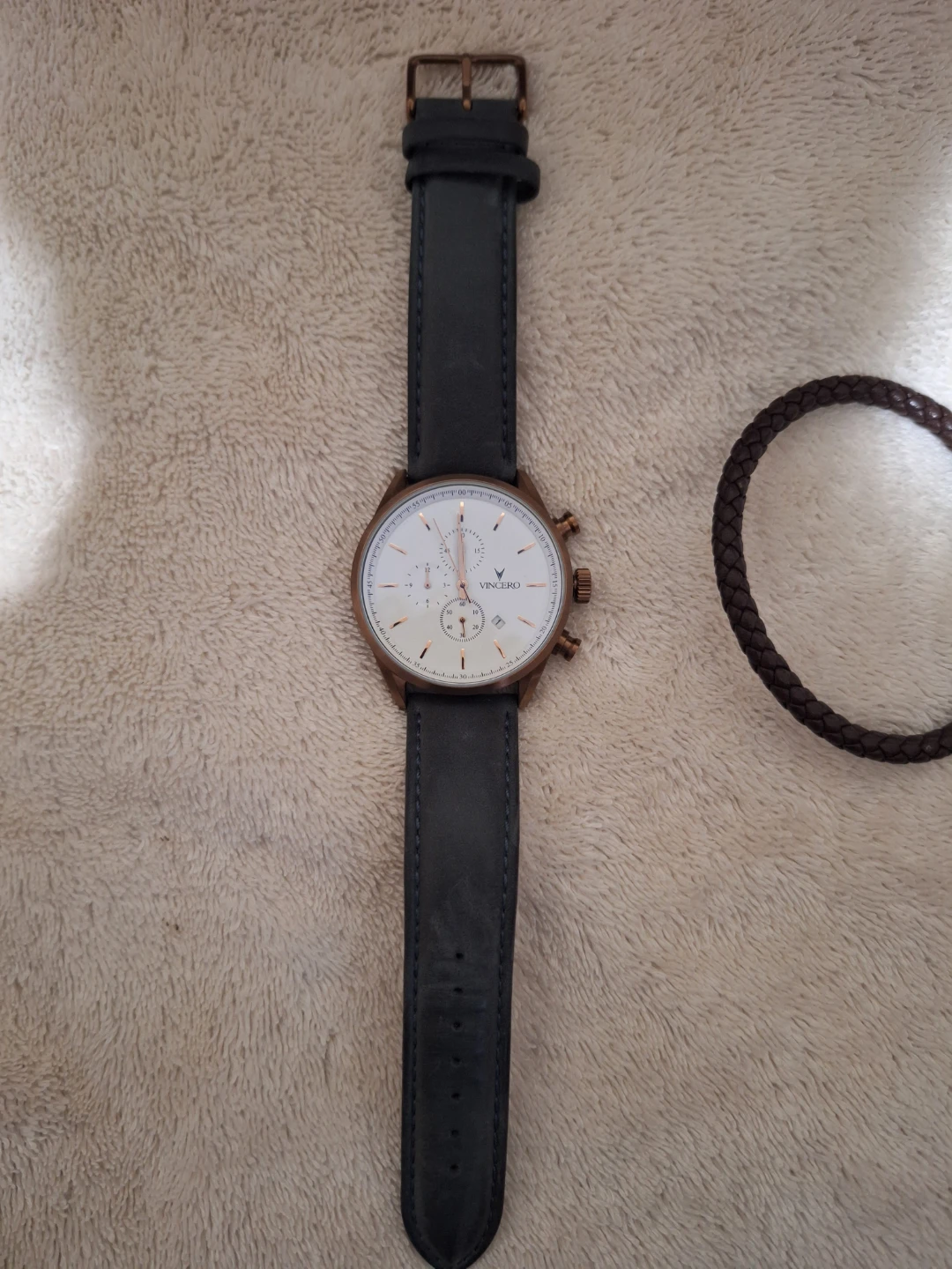 Mens vincero chronograph and vincero bracelet