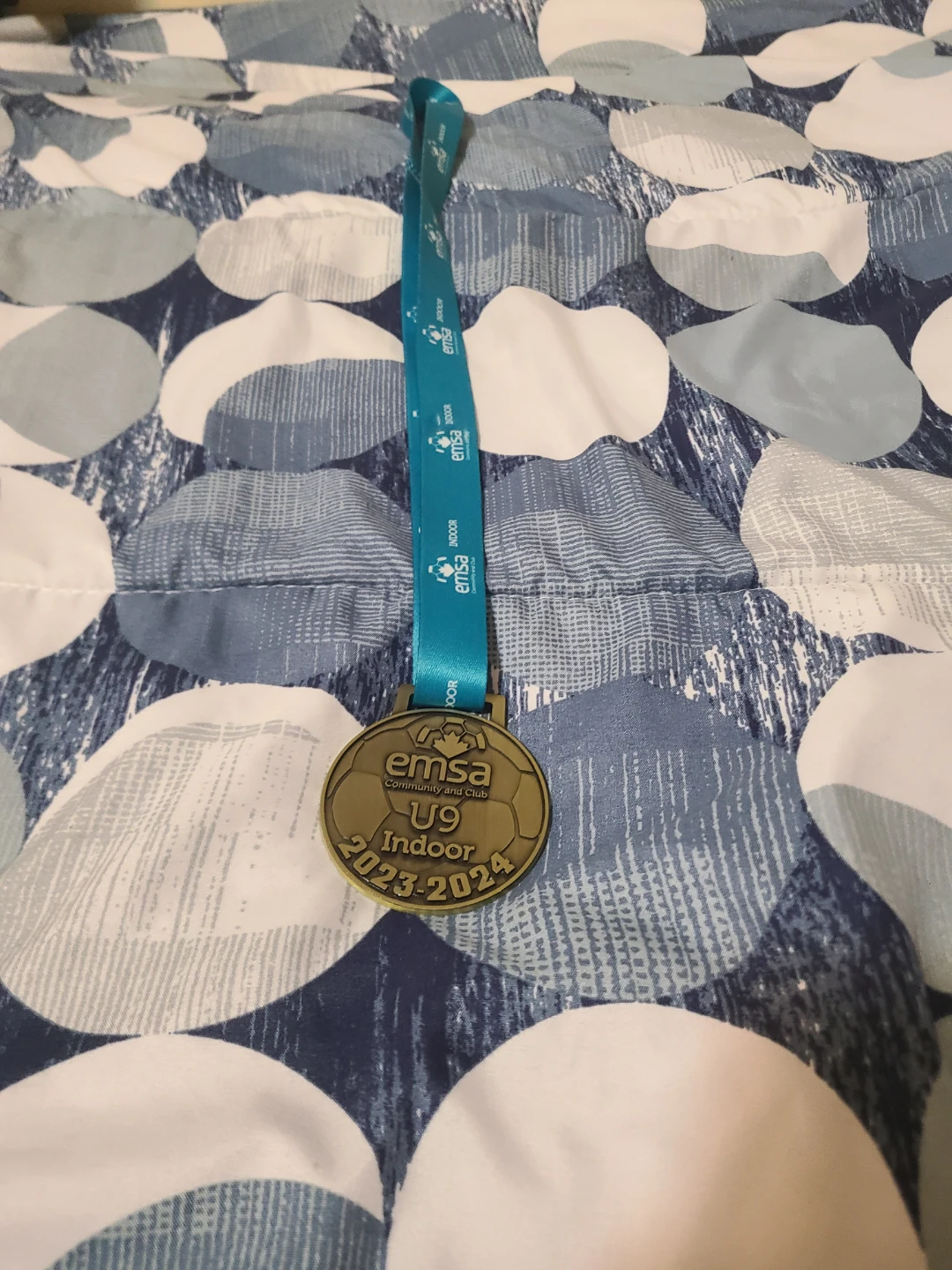 EMSA U9 Indoor Soccer Medal 2023-2024 - photo 2