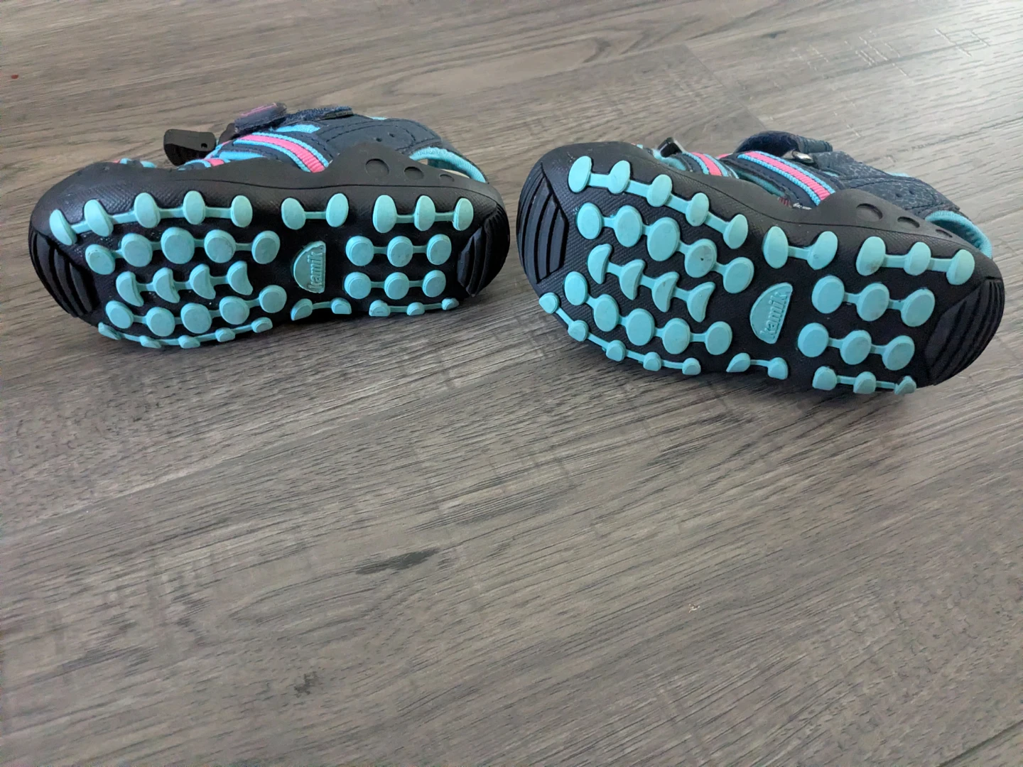 Kamik Kids Sandals Blue Pink Size 6 Toddler