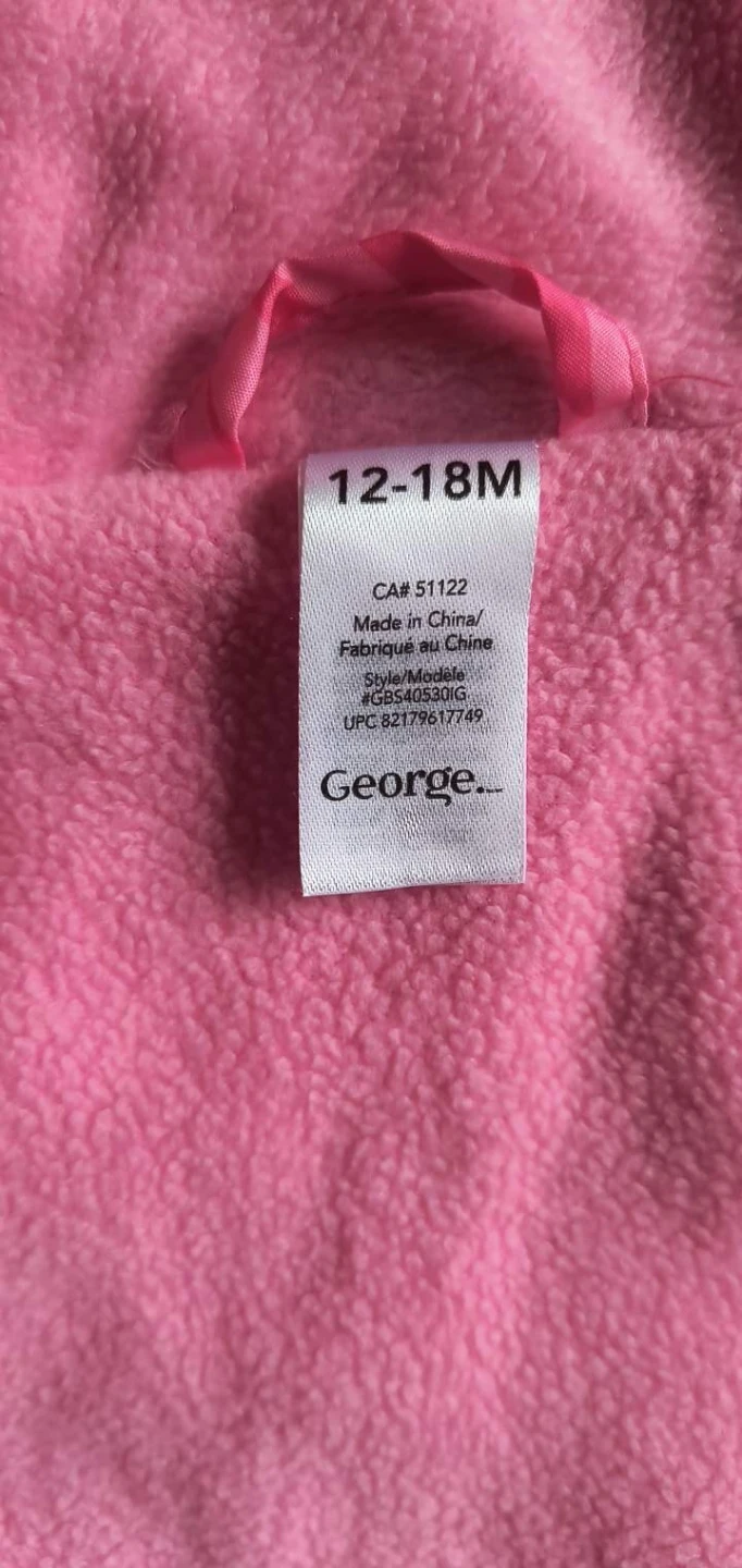George Pink Floral Hooded Jacket - photo 4