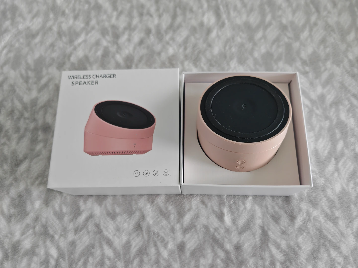 BT295 Wireless Charger + Bluetooth Speaker