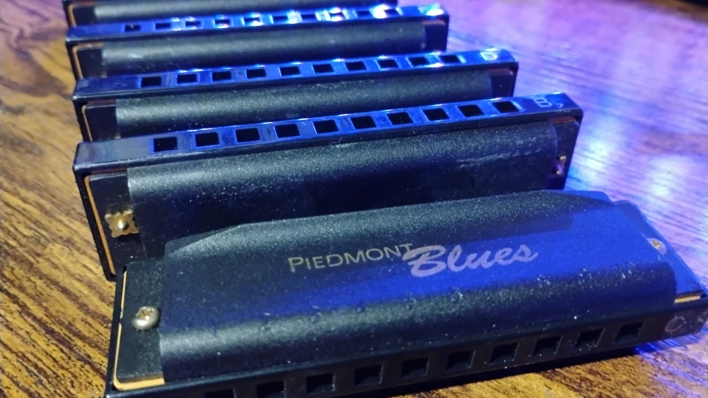Piedmont Blues Harmonica Set