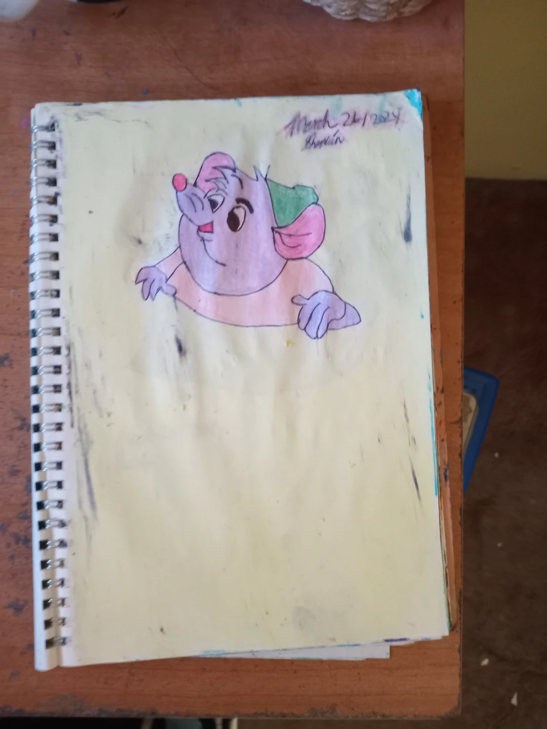 Mouse Art Drawing by Custom Artist Sherwin - photo 4