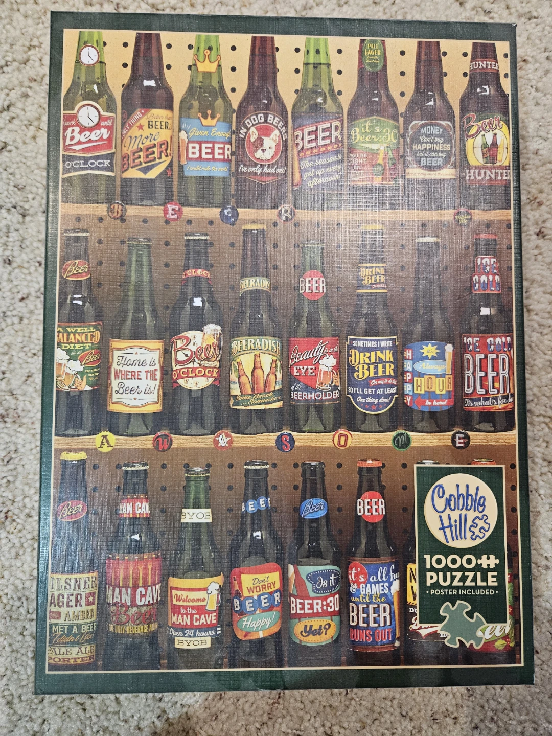 Cobble Hill 1000+ Piece Beer Puzzle