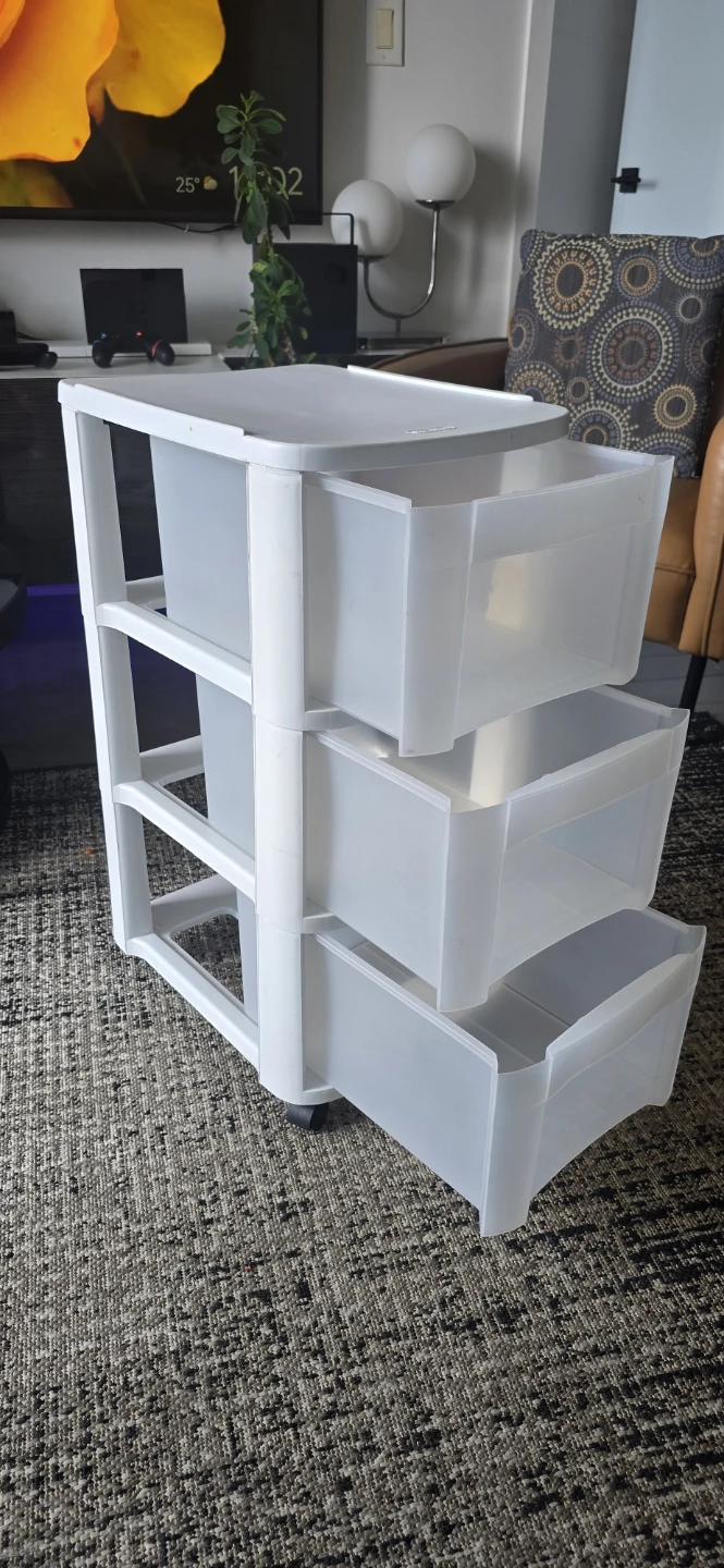 Sterilite 3-Drawer Storage Cart - photo 3