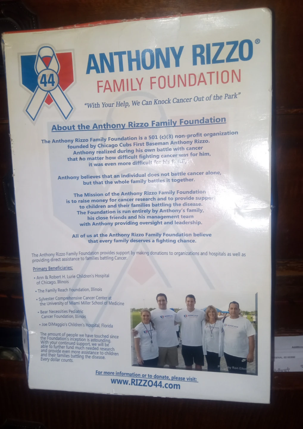 Anthony Rizzo Foundation Rizzo's Cereal Collector's Edition - photo 3