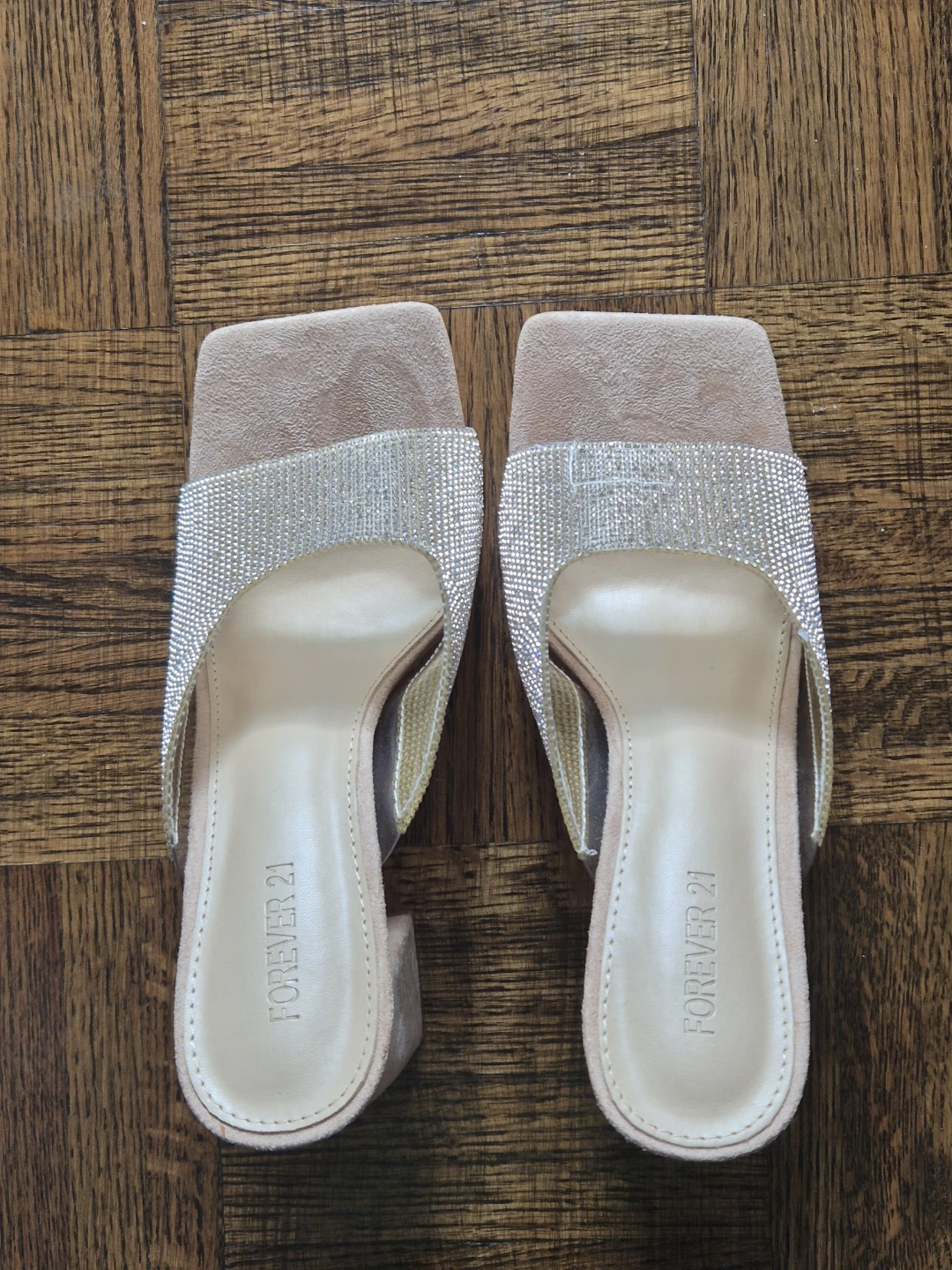 Never worn Forever 21 Women's Heeled Mules