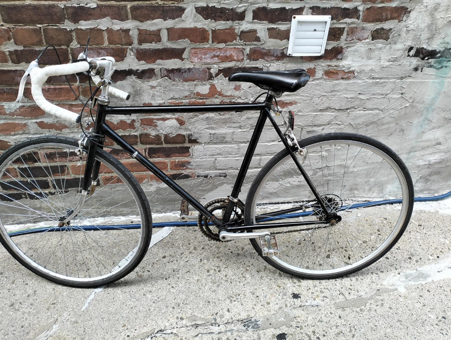 Black Road Bike