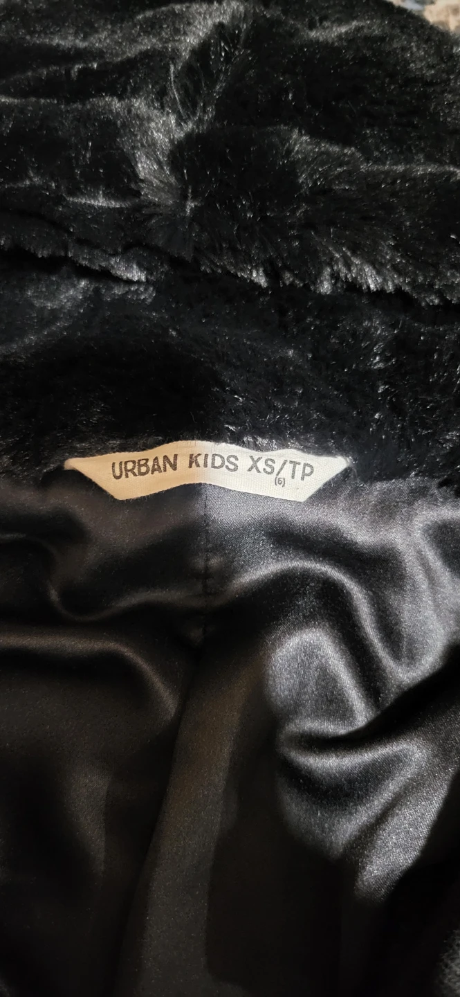 URBAN KIDS Faux Fur Jacket - Black XS/TP - photo 3