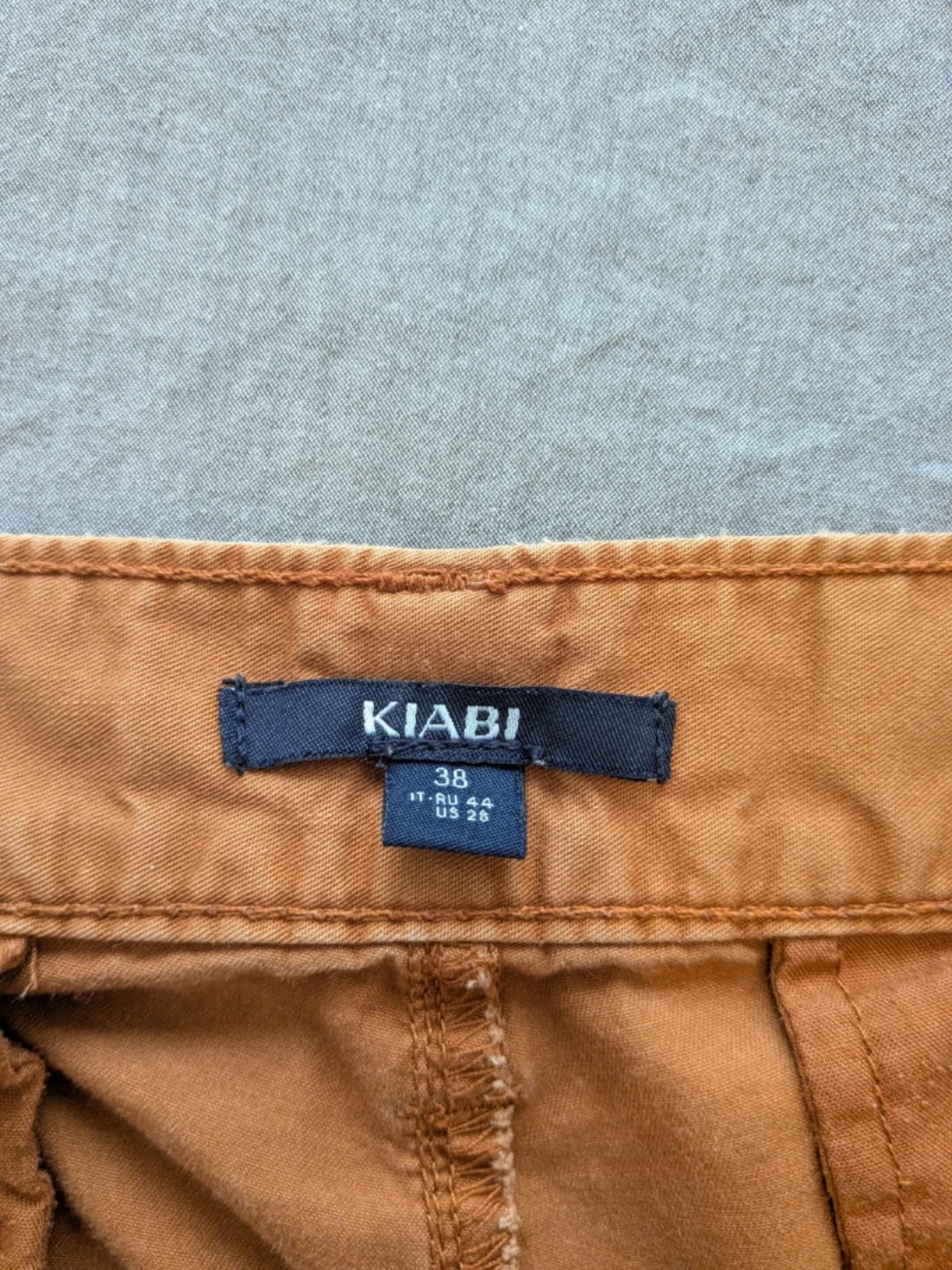 KIABI Men's Shorts - Orange, Size 38 - photo 3