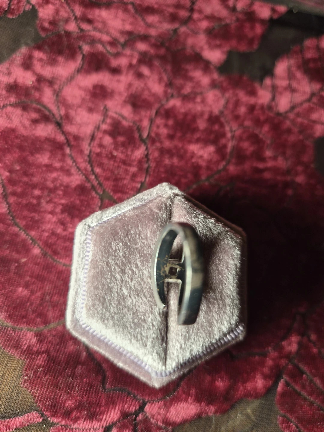 925 floating stone ring - photo 4