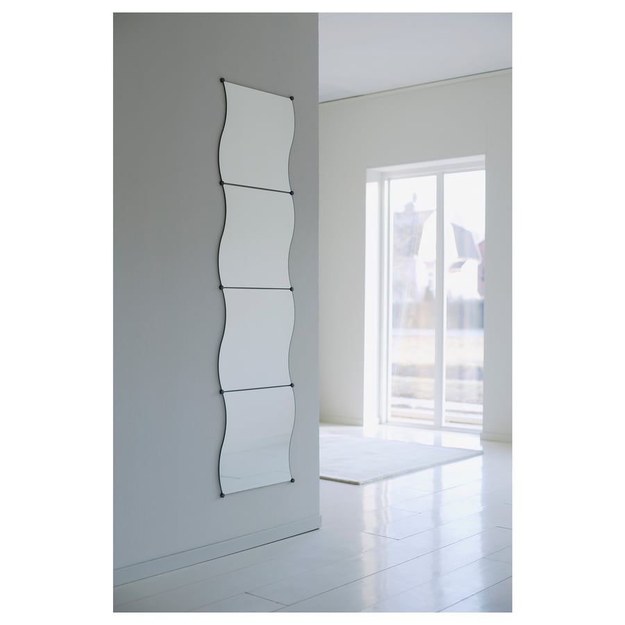 versatile Wavy Mirror Wall Decor Set of 4. - photo 3