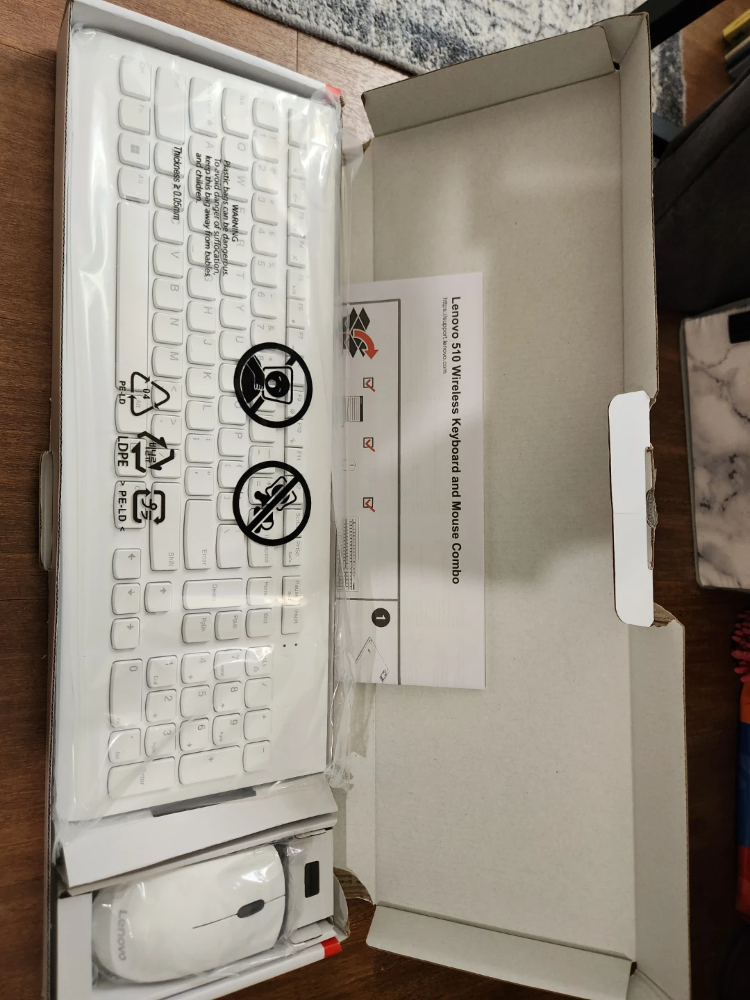 Lenovo 510 Wireless Keyboard and Mouse Combo