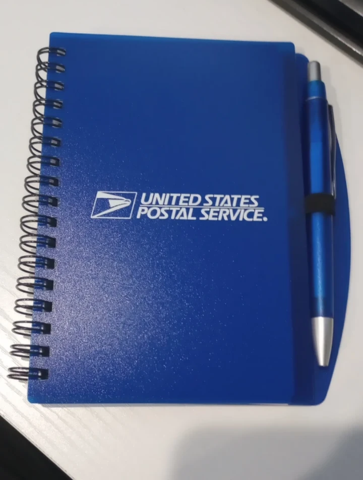 USPS Mini Notepad w/pen